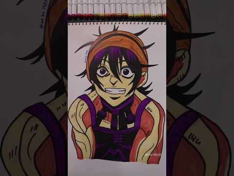 Narancia from jojo anime in 30sec! #anime #shorts #naranciaghirga