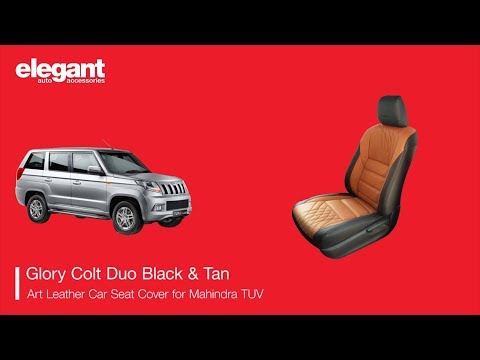 Mahindra TUV300 Seat Cover | TUV300 Leather Seat Covers | Mahindra TUV300 Accessories