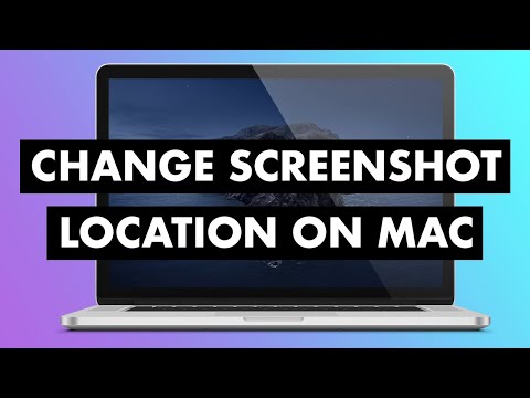 How to change the default screenshot save location on Mac