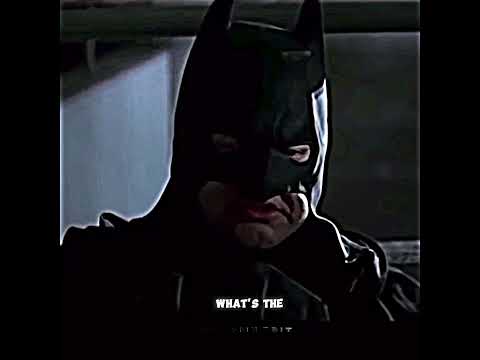 I'm not wearing hockey pads - [Metamorphosis] || Batman edit | #batman #christianbale #sigma