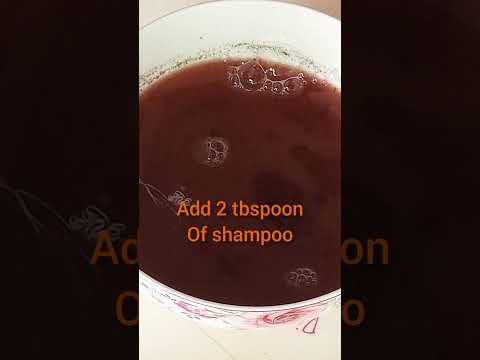 smooth hair and stop hair fall in1 week with this mild homemade shampoo #homemade #trending #shorts