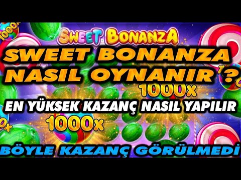 SWEET BONANZA 💥 SWEET BONANZA NASIL OYNANIR  BÜYÜK REKOR KAZANÇ 💥💰 #sweetbonanza #slot #casino