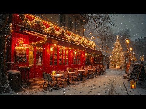 Exquisite Jazz Tunes That Make You Flutter - Winter Coffee Ambience and Smooth Piano Jazz for Relax