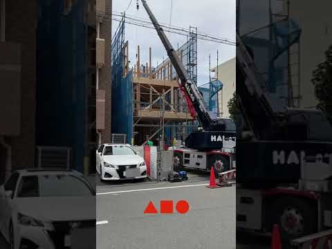 【上棟式】3階建てのお家の上棟！【新築一戸建て】