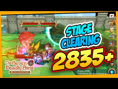 🔴 [LIVE] STAGE CLEARING 2,835++ | Seven Deadly Sins Idle Adventure