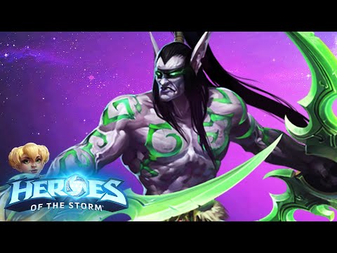 Can Magic Damage Keep Illidan Down? | Heroes of the Storm (Hots) Illidan Gameplay