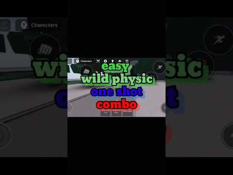 Easy wild physic one shot combo#strongestbattlegrounds #roblox