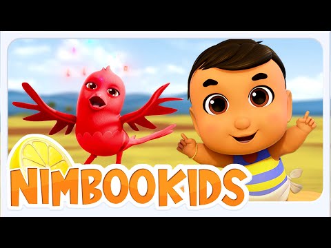 Chidiya Rani Badi Sayani, चिड़िया रानी, Nimboo Kids Rhymes in Hindi for Children