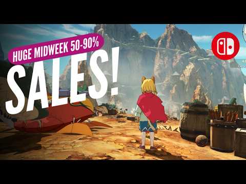 A HUGE Switch MIDWEEK Eshop Sale | 50% - 95% off these GREAT GAMES!