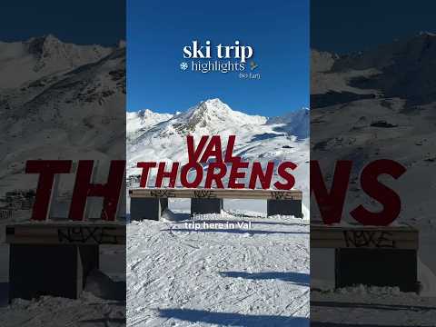 SKIING HIGHLIGHTS! ⛷️ Val Thorens, France 🇫🇷 Bee Zip Line, Igloo Bars & Christmas! 🎿❄️