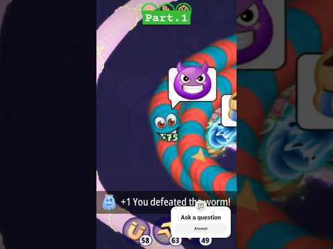 WormsZone.io 1,650,000+ Score Epic Worms Zone io Best Gameplay! #19