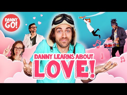 Danny Go Learns About Love! 💘/// Valentine's Day Videos for Kids