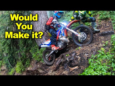 Washington's Best Hard Enduro Trail [Husqvarna TX300i, Beta XTrainer, 500 EXC]