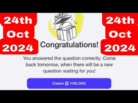 Today 24th October Time Farm Oracle Of Time Answer | Time Farm Daily Combo #timefarm #oracleoftime