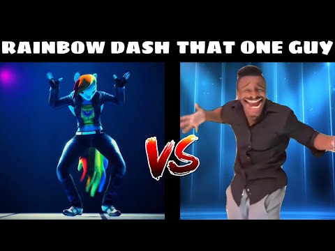 Skibidi Dance Battle | RAINBOW DASH VS THAT ONE GUY