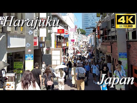 4K : Harajuku to Shibuya, Tokyo with Map - Exploring Tokyo's Vibrant Fashion and Culture