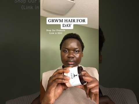 GRWM: Moisturize Afro Hair ft Nyanbil Hair Care #shorts #shortvideo #haircareproducts #naturalhair