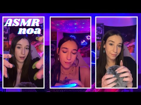 whispers, tapping, affirmations +more |  extra long ASMR to ease you into sleep 💕| live #326