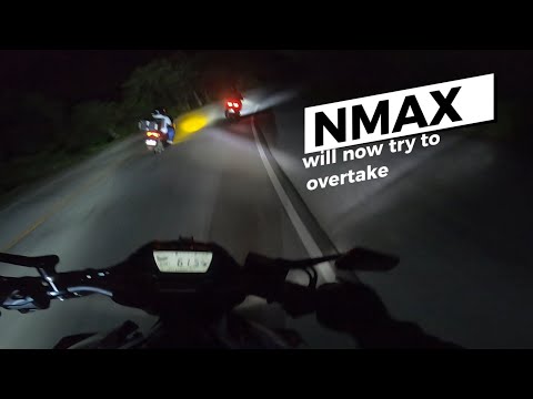 Yamaha NMAX vs Yamaha XMAX , habulan sa dilim, Marilaque night ride