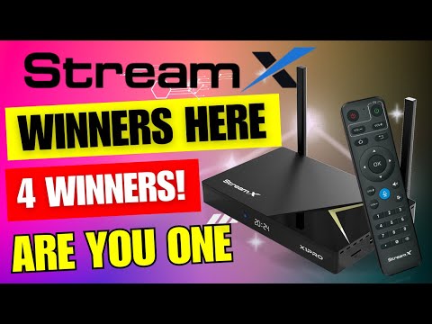 StreamX Fully Loaded TV IPTV Box GIVEAWAY