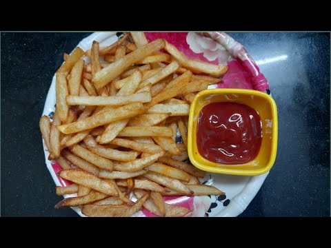 ఫ్రెంచ్ ఫ్రైస్ | Homemade crispy perfect french fries recipe with tips & tricks |crispy finger chips