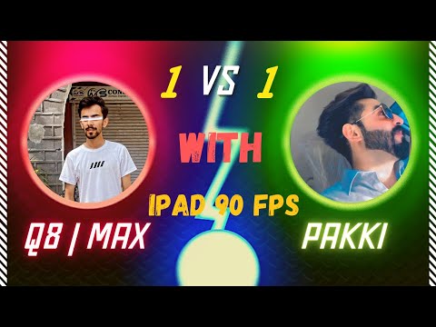 Q8 | MAX vs Pakkiii  1 vs 1 Tdm Challenge 😱 | TDM MATCH |