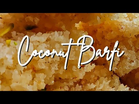 Coconut Barfi