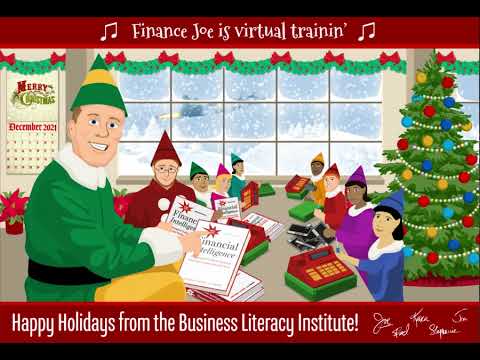 Happy Holidays 2021 from the Business Literacy Institute