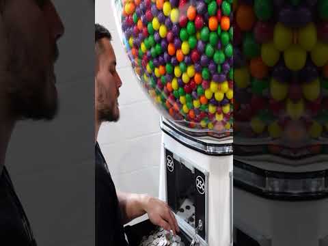 How Much Money Did This GIANT Gumball Machine Make?!