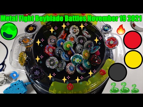 Metal Fight Beyblade Battles November 19 2021