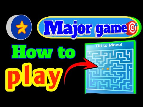 Major new game major maze play process|How to play major new game Ball maze| how to play major Maze