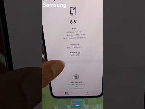 Galaxy A35 5G How To Check Full Specs Review / Storage