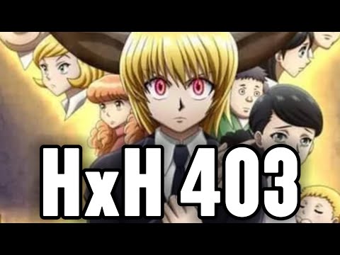 HUNTER x HUNTER CHAPTER 403 IS HERE | "RESULTS"