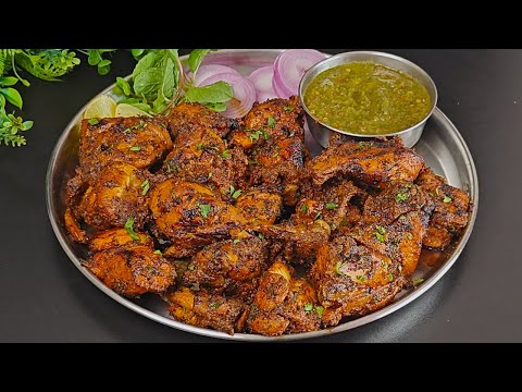 Tandoori Chicken Tikka  Kabab Recipe | Tandoori Chicken without oven