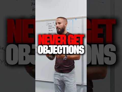 To avoid objections, control the frame #salestraining #sales #salesman #salesperson #negotiation