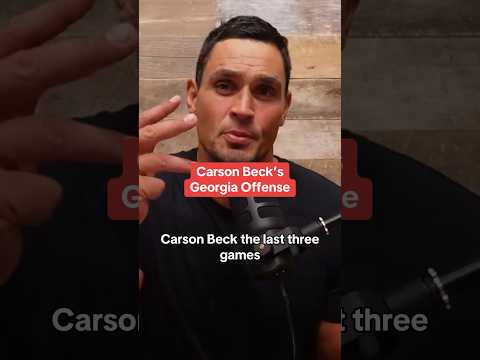 Georgia’s offense with Carson Beck looks different