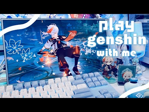 【play with me】🍁 原神 🍁/ 復刻記念。アタッカー万葉で旅する【genshin impact】60 min of game play┊jp voice