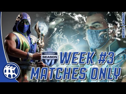 THE KOLOSSEUM | MATCHES ONLY | SEASON 6 | WEEK #3 | MORTAL KOMBAT 1