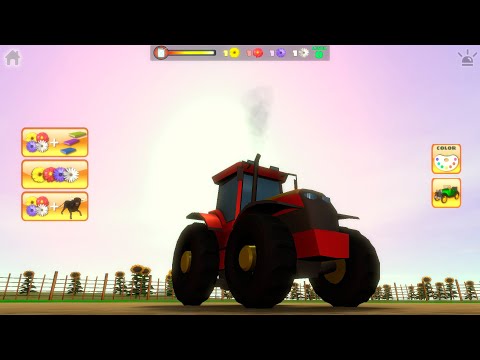 Jugando mega rampas y plataformas móviles con el nuevo tractor!!!