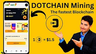 The Fastest Launching Blockchain | Faster - Zero gas fee network | START MINING TODAY | Dotchain