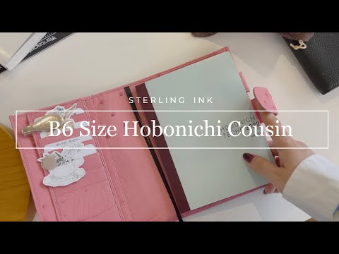 One Book July? Cutting Hobonichi Cousin to B6 Size | Sterling Ink