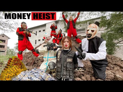 PARKOUR VS MONEY HEIST: The police broke in,arrested the bad guy and rescued the hostages | Epic POV