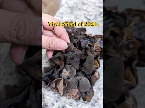 Best VIRAL Salad of 2024 🍄 💫#shorts #recipe #youtubeshorts #viral