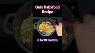 #oatsrecipe #oatsbabyfood #babyrecipes #6to10monthsbabyfood #babyweightgainfood #broccolipuree