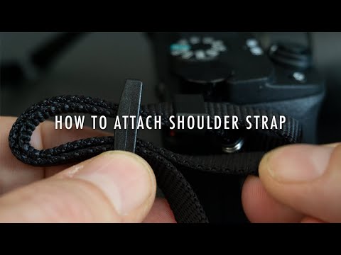 Sony A6000/A5100 - How to attach shoulder strap