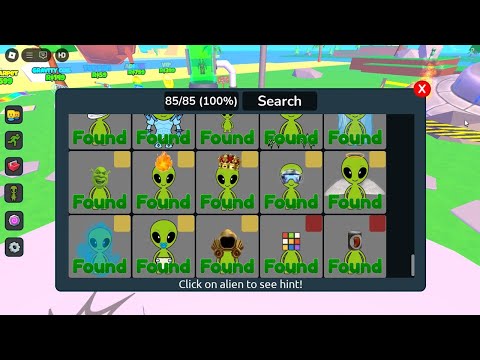 Find the Aliens *How to get All 85 Aliens* Roblox