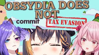 Obsydia 𝗗𝗢𝗘𝗦𝗡'𝗧 Commit Tax Fraud! (Even Though Rosemi Wants To)【NIJISANJI EN | Obsydia】