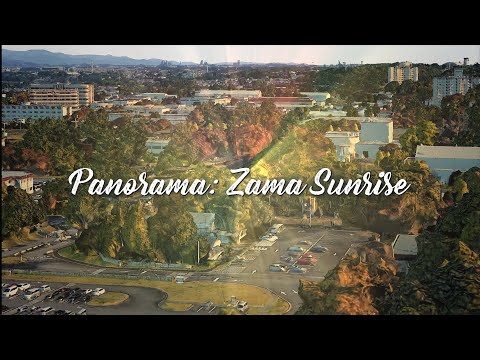 Panorama: Sunrise at Zama