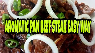 Pan Steak#Aromatic#Easy#Simpledelicious l SUPERMOM VLOGS