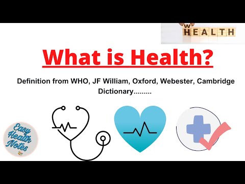 What is Health?